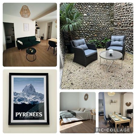 Le Patio : Appartement Chic 3 Chambres Au Coeur De Pau Exterior photo