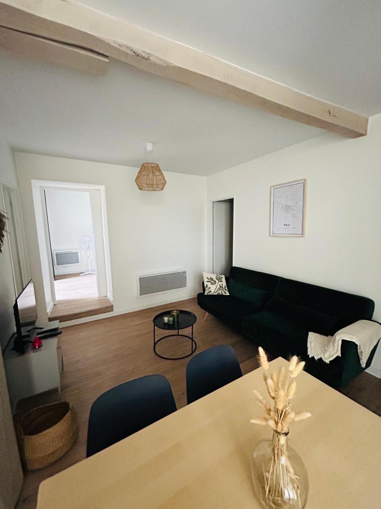 Le Patio : Appartement Chic 3 Chambres Au Coeur De Pau Exterior photo